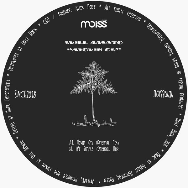 Will Amato –  Movin On [Moiss Music Black]