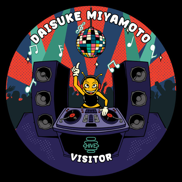 Daisuke Miyamoto –  Visitor [Hive Label]