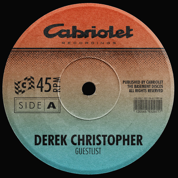 Derek Christopher –  Guestlist [Cabriolet Recordings]