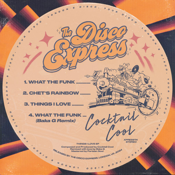 Cocktail Cool –  Things I Love EP [The Disco Express]