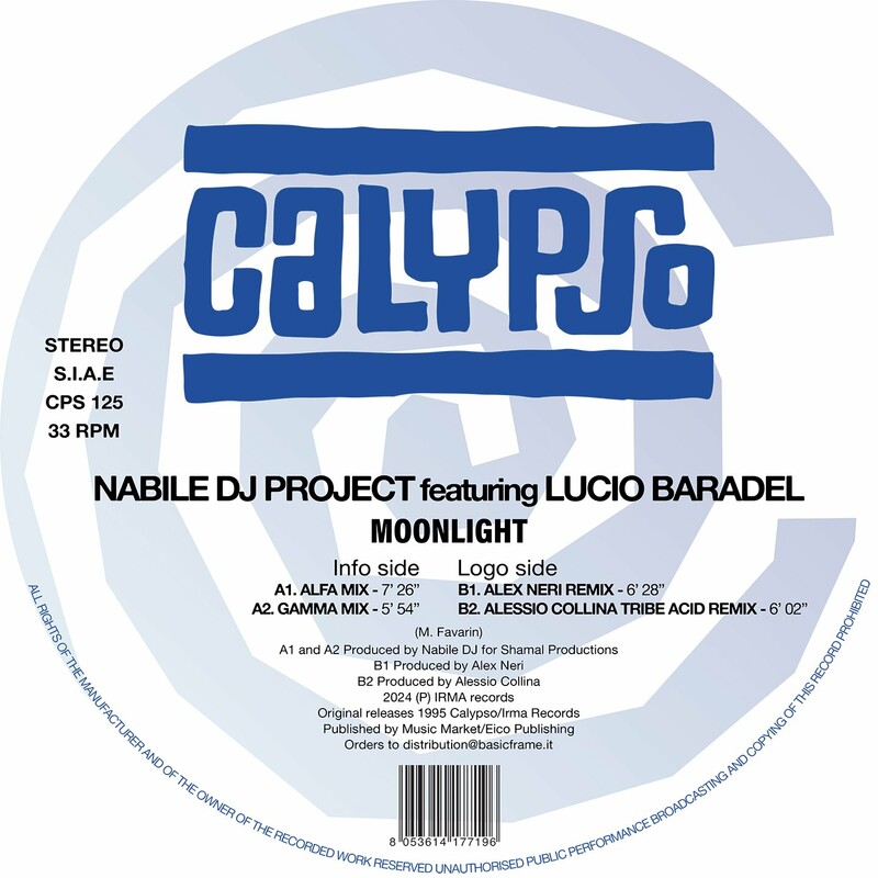 Nabile DJ Project, Lucio Baradel, The Sound Of Calypso –  Moonlight [IRMA DANCEFLOOR]