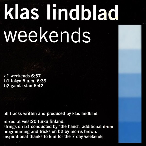 Klas Lindblad & Sasse –  Weekends [Moodmusic]