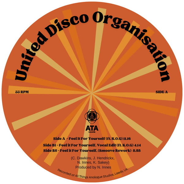 United Disco Organisation & K.O.G. –  Feel It for Yourself [ATA Records]