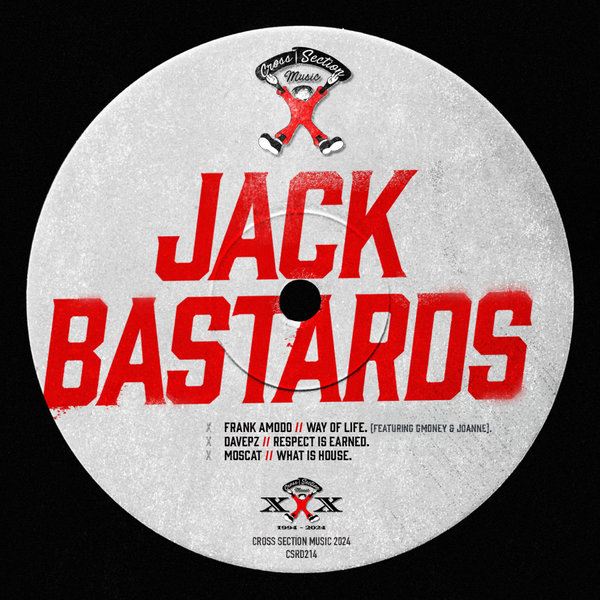 Frank Amodo, DavePZ, Moscat – Jack Bastards EP [Cross Section Music]