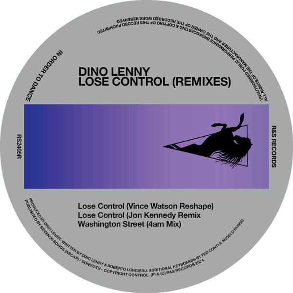 Dino Lenny –  Lose Control (Remixes) [R&S Records]