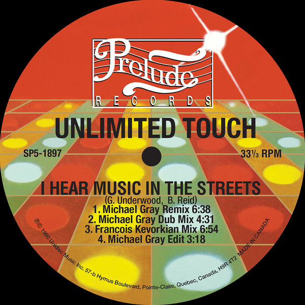 Unlimited Touch –  I Hear Music In the Streets [CLASSICS BY KOOKOO]