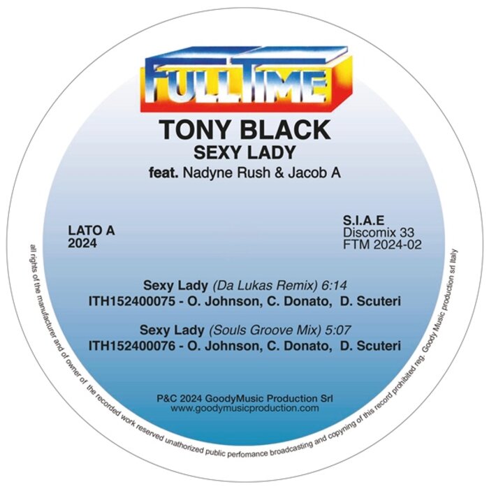 Tony Black feat Nadyne Rush,Jacob A –  Sexy Lady [Fulltime Production]