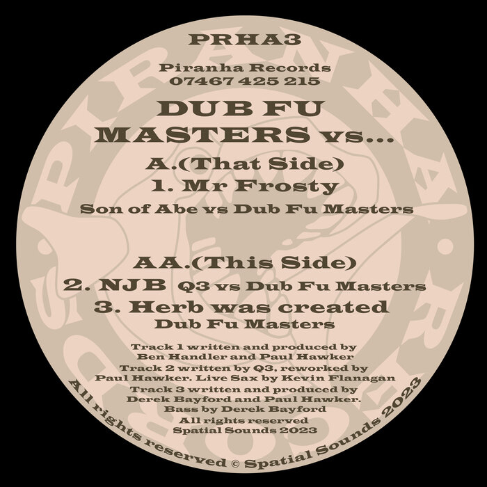 Dub Fu Masters –  Dub Fu Masters vs… [Piranha]