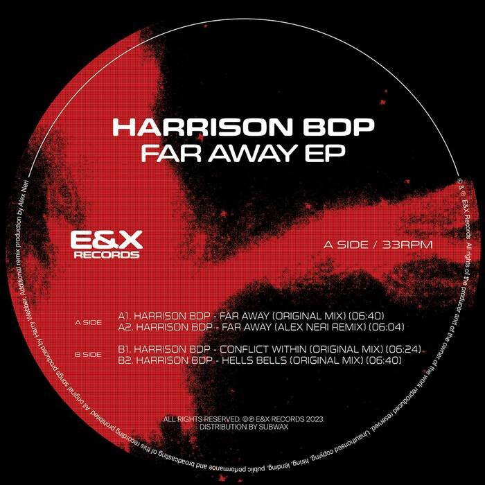 Harrison BDP –  Far Away EP [E&X]