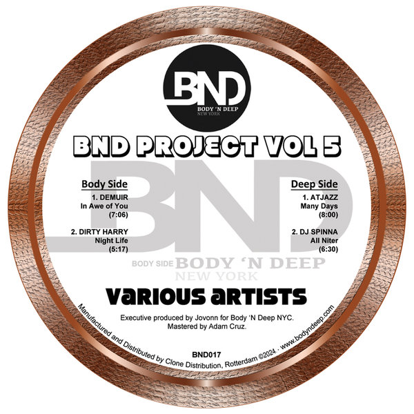 Various Artists – BND Project Vol 5 [Body&apos;N Deep]