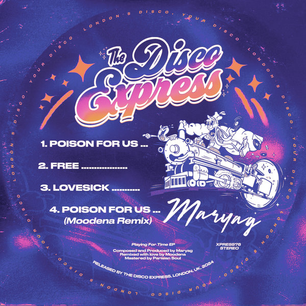 Maryag –  Playing For Time EP [The Disco Express]