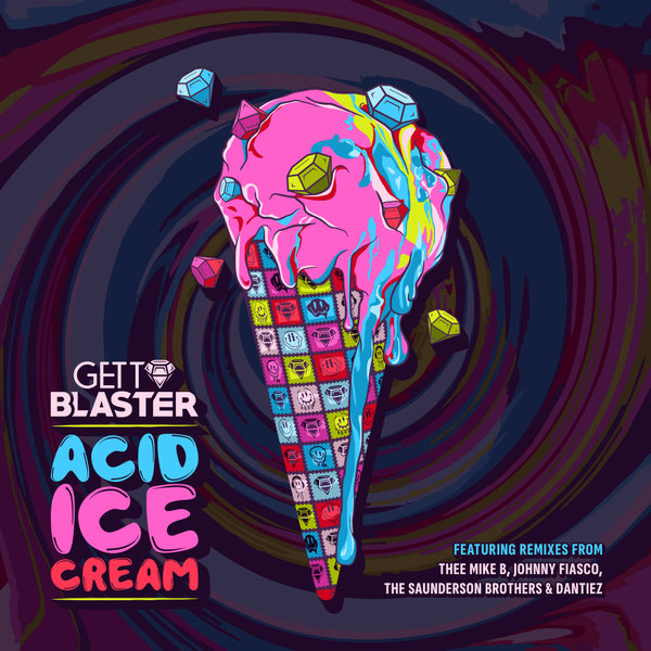 Gettoblaster, Dan Diamond – Acid Ice Cream [Aliens On Mushrooms]