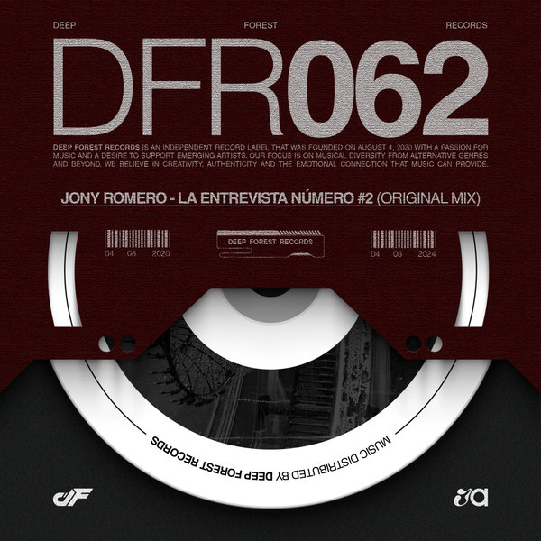 Jony Romero –  La Entrevista #2 (Original Mix) [Deep Forest Records]